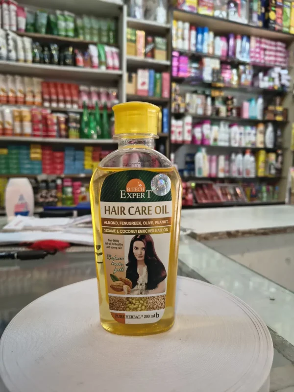B.Tech Expert Hair Care Oil - Multi-Herbal Oil with Almond, Fenugreek, Olive & Coconut | Bazar Cai | বাজার চাই | Bazar Chai | Best Deal