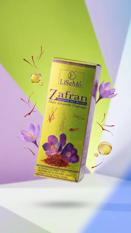 LiSeMo Zafran Complete Hair Solution - Hair Growth Therapy with Saffron | Bazar Cai | বাজার চাই | Bazar Chai | Best Deal