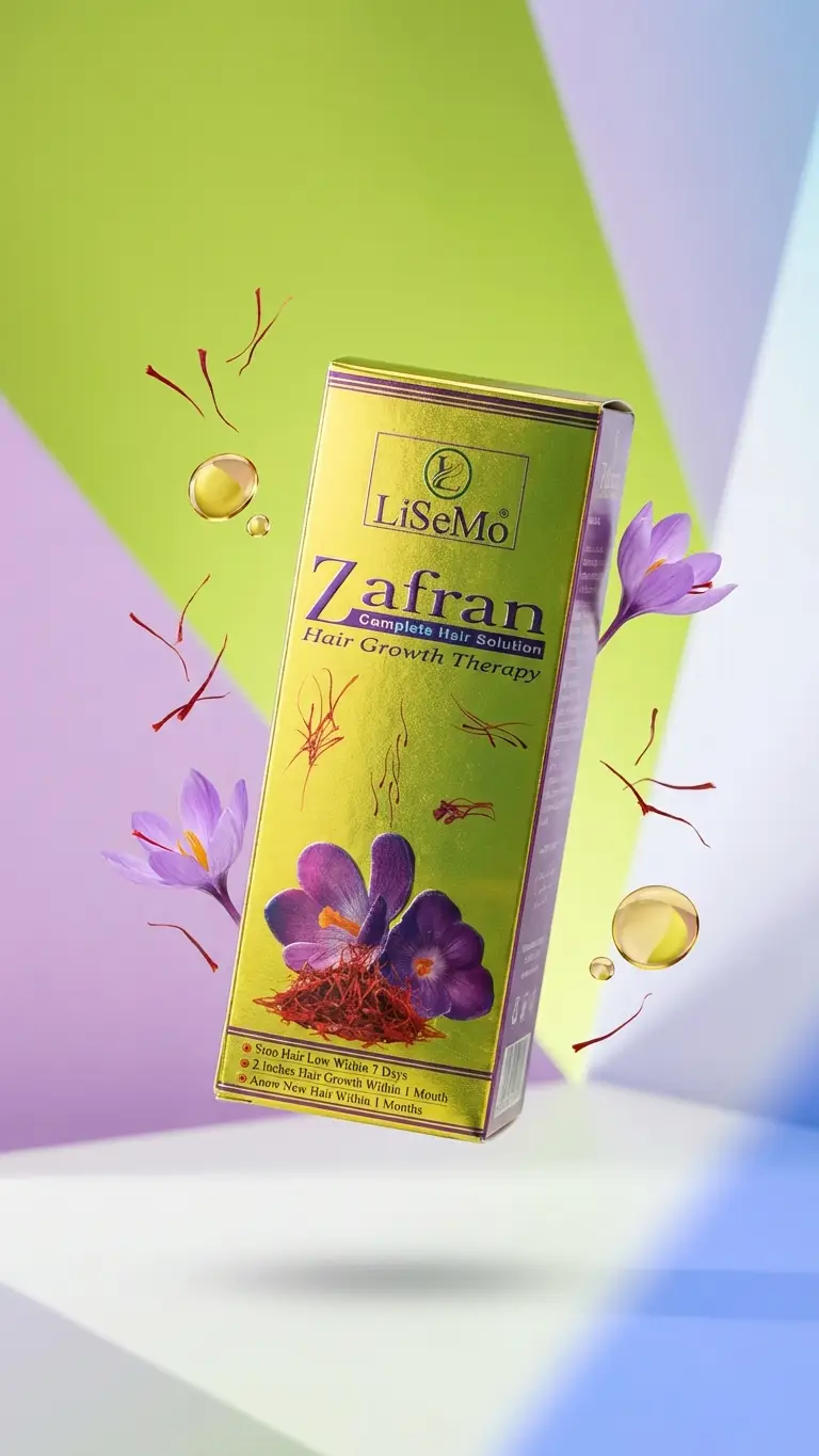 LiSeMo Zafran Complete Hair Solution - Hair Growth Therapy with Saffron | Bazar Cai | বাজার চাই | Bazar Chai | Best Deal LiSeMo Zafran Complete Hair Solution - Hair Growth Therapy with Saffron | Bazar Cai | বাজার চাই | Bazar Chai | Best Deal