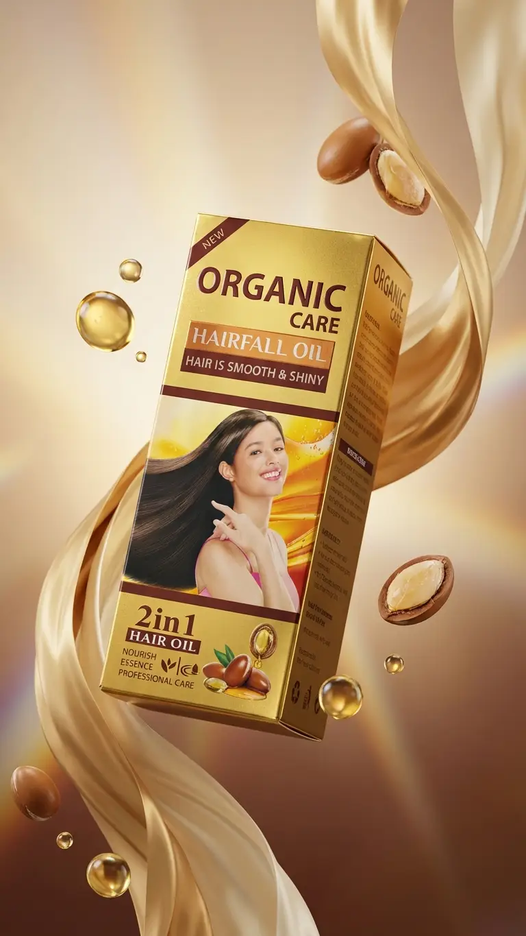 Organic Care Hairfall Oil - 2in1 Nourishing Hair Oil for Smooth & Shiny Hair | Bazar Cai | বাজার চাই | Bazar Chai | Best Deal Organic Care Hairfall Oil - 2in1 Nourishing Hair Oil for Smooth & Shiny Hair | Bazar Cai | বাজার চাই | Bazar Chai | Best Deal