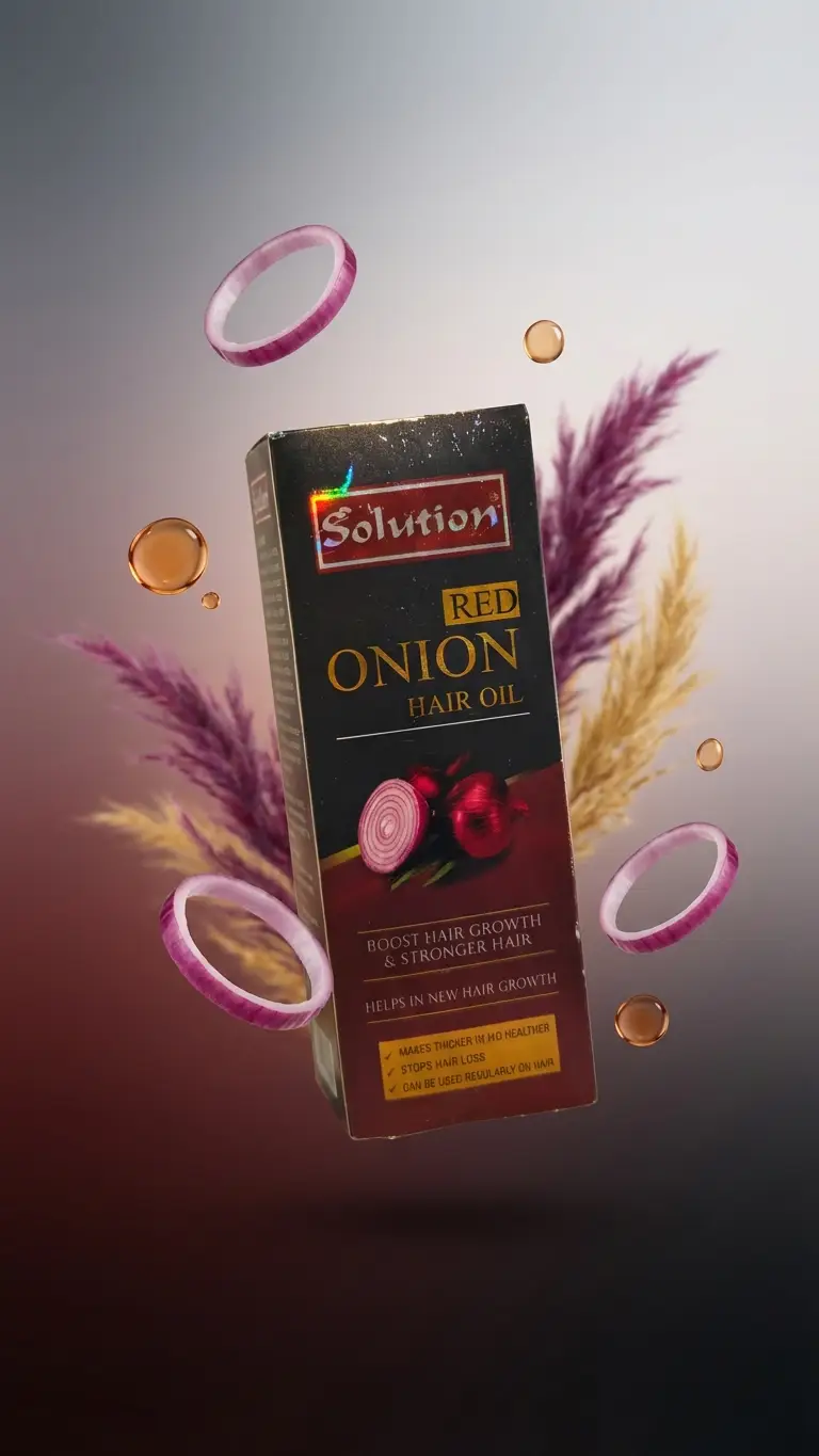 Solution Red Onion Hair Oil - For Hair Growth & Stronger Hair | Bazar Cai | বাজার চাই | Bazar Chai | Best Deal Solution Red Onion Hair Oil - For Hair Growth & Stronger Hair | Bazar Cai | বাজার চাই | Bazar Chai | Best Deal