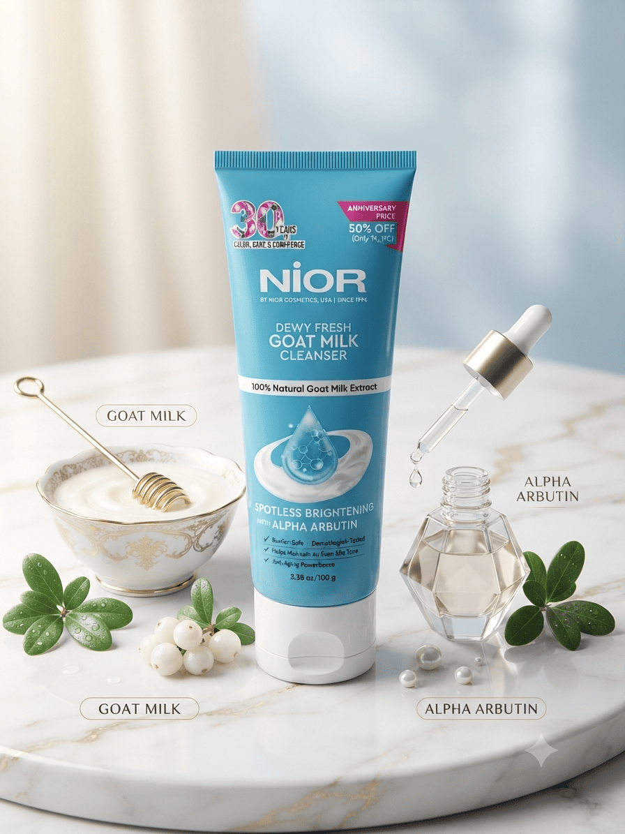 1783175122953 NIOR Dewy Fresh Goat Milk Cleanser - Image 1