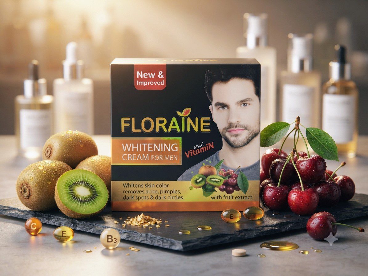 1783314325192~2 FLORAINE Whitening Cream for Men with Multi-Vitamin & Fruit Extract - Image 1