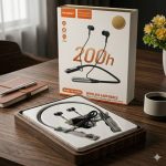 REDRSI RE-NY060 Sports Wireless Neckband Earphone - 200 Hours Playtime with TF Card Support