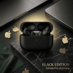 AirPods Pro (2nd Gen) – Matte Black Luxury - Image 3