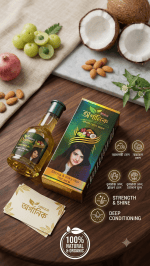 ইউনিক অর্গানিক হারবাল হেয়ার ওয়েল — সিল্কি ও মজবুত চুলের জন্য