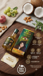 ইউনিক অর্গানিক হারবাল হেয়ার ওয়েল — সিল্কি ও মজবুত চুলের জন্য - Image 2