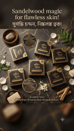 Bright Spa Sandal Cake – ত্বকের প্রাকৃতিক ঔজ্জ্বল্য ও দ্যুতিময় রূপ! - Image 2