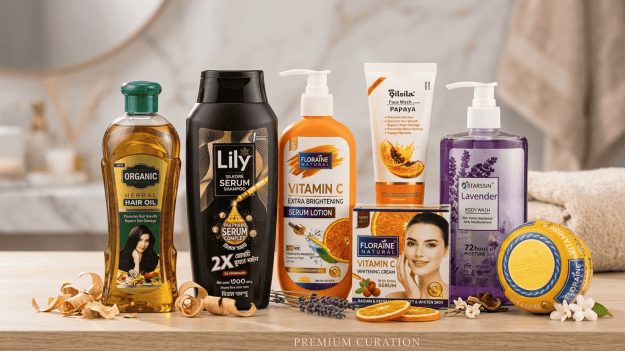 cropped-1788963939088.png Floraine Natural Premium Organic Glow & Beauty Care Combo Pack - Image 1