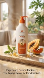 B.Tech Expert Papaya Brightening Body Lotion with Vitamin E & B3 - Image 2