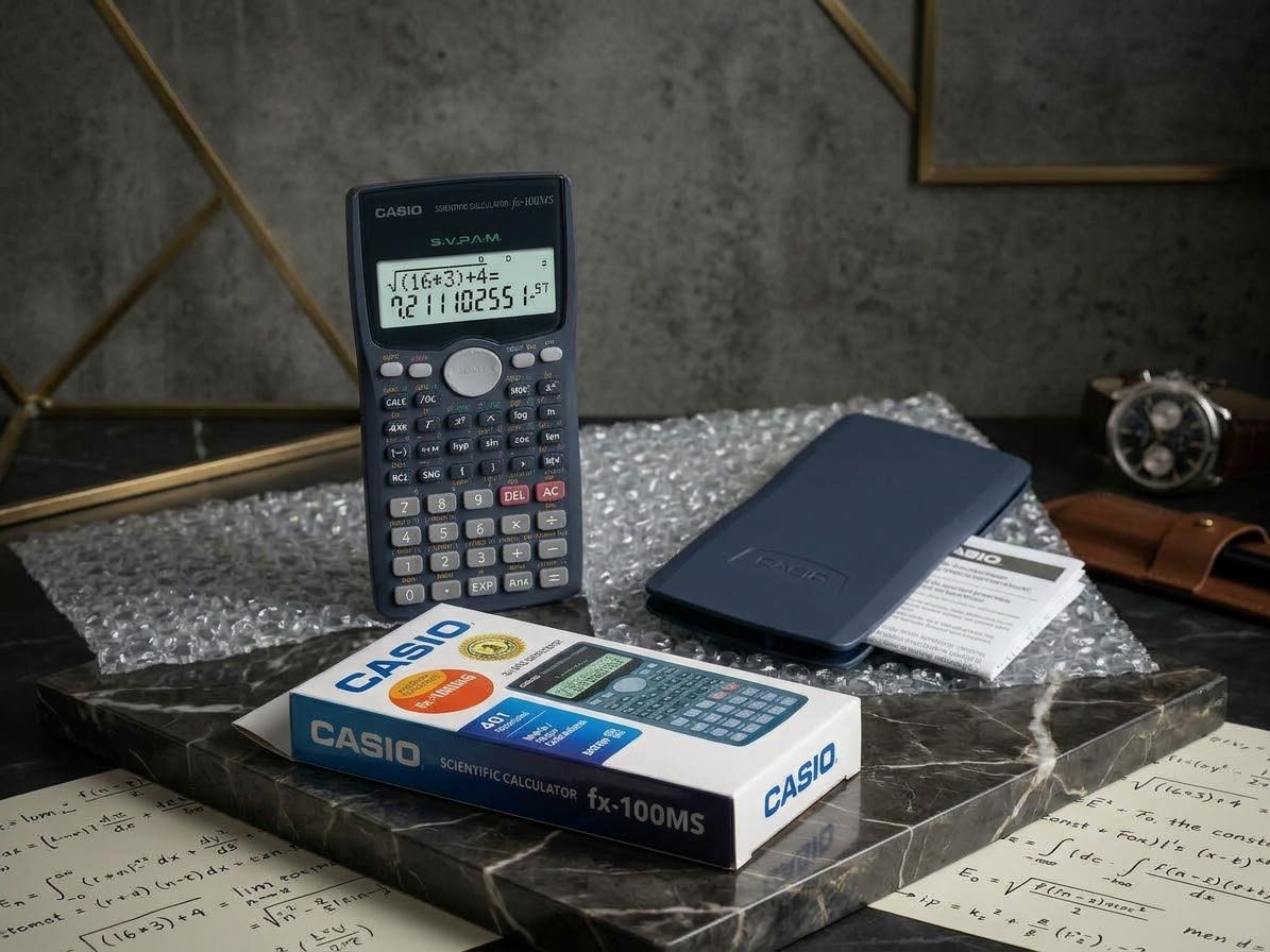 1791787046665 Casio fx-100MS Non-Programmable Scientific Calculator (401 Functions) - Image 1